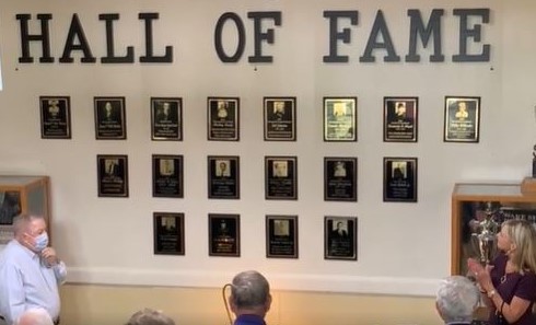 Ware Shoals Schools Hall of Fame - Class of 2022 Plaque Display