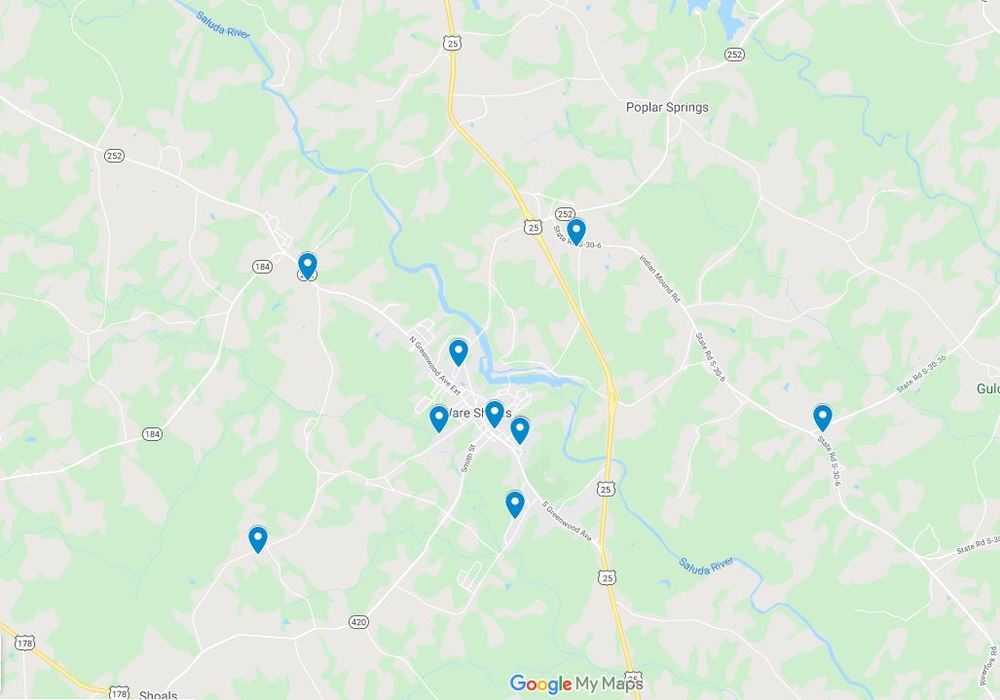 Additional WiFi Locations Ware Shoals Primary School