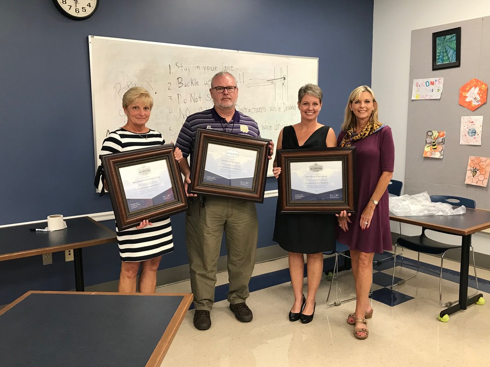 Principals Recognized at Local Board Meeting