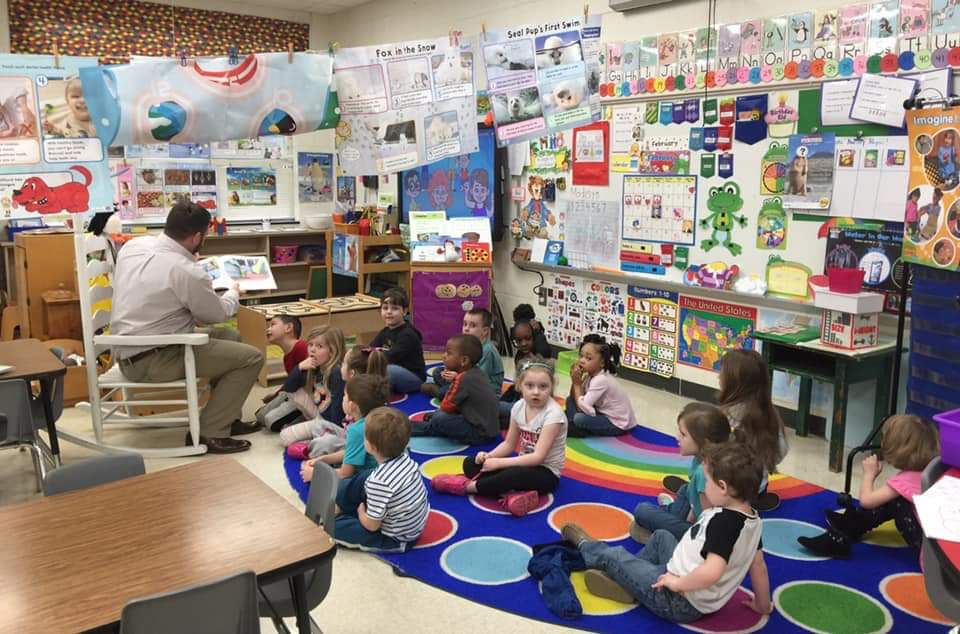 World Read Aloud Day Ware Shoals Primary School