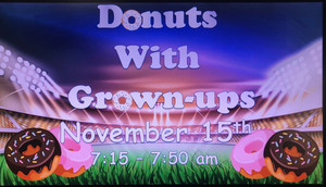 Donuts with Grown-Ups